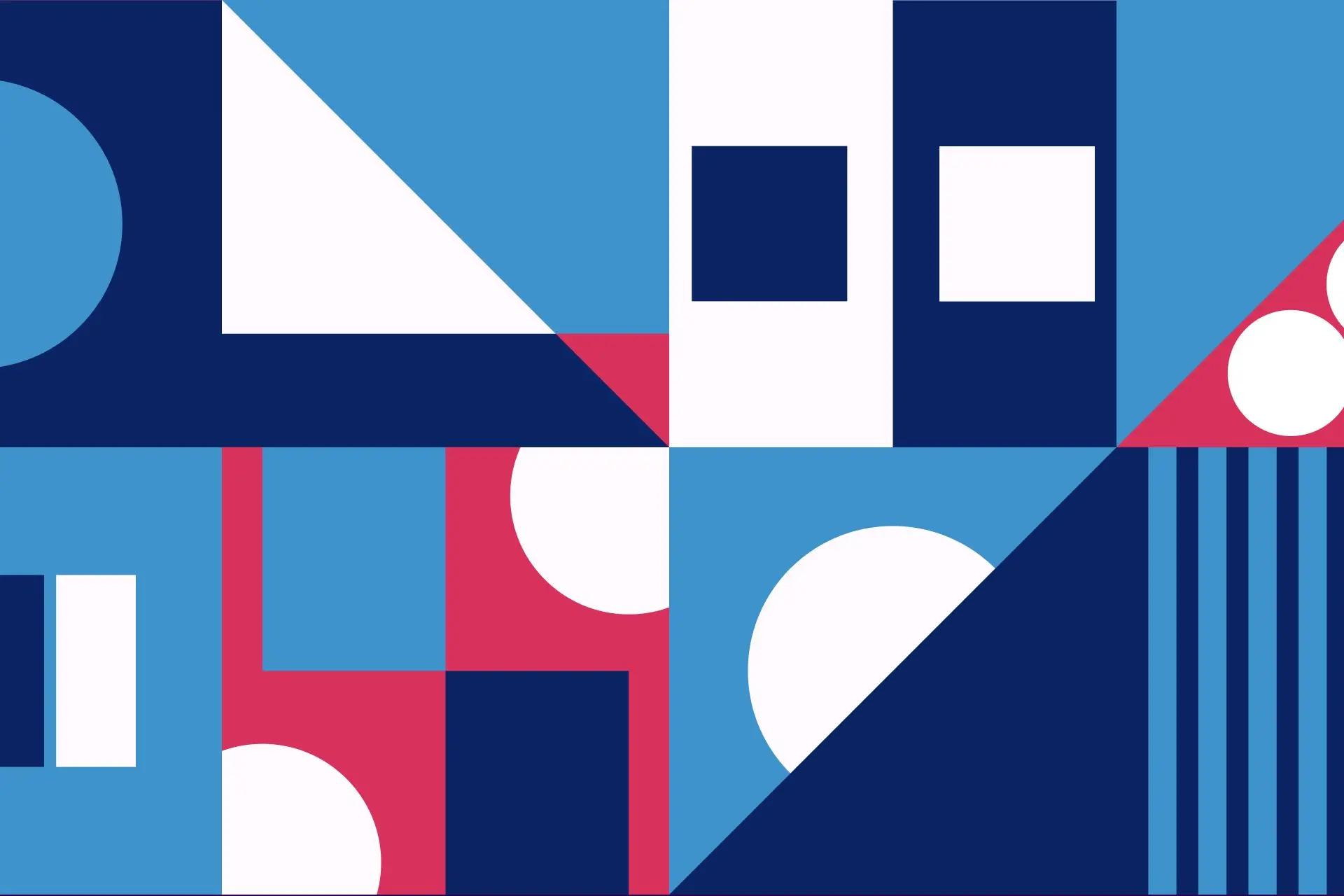 Picture of Geometric Symphony - Modern Vector Shape Collection