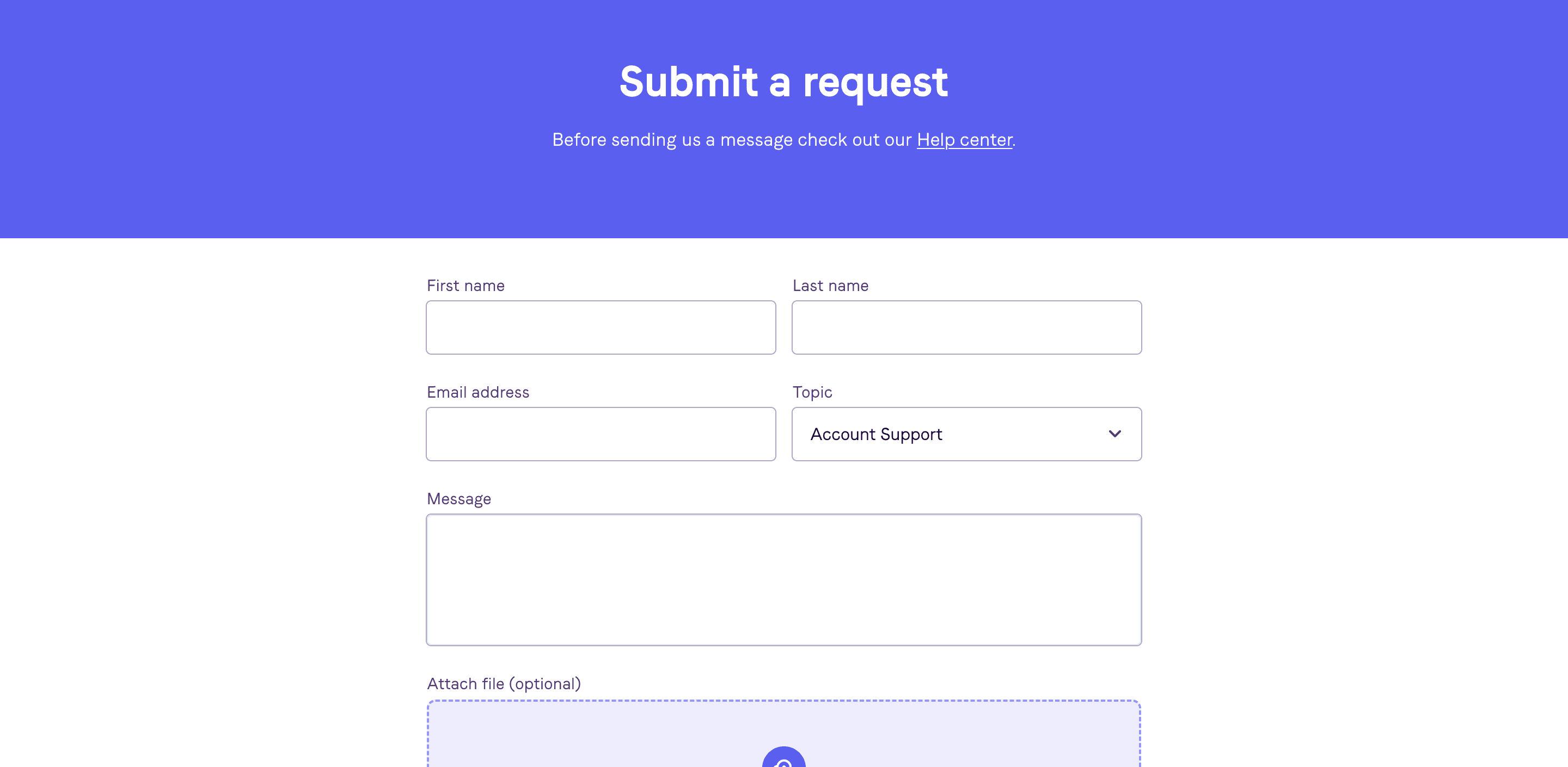 Contact Us Form
