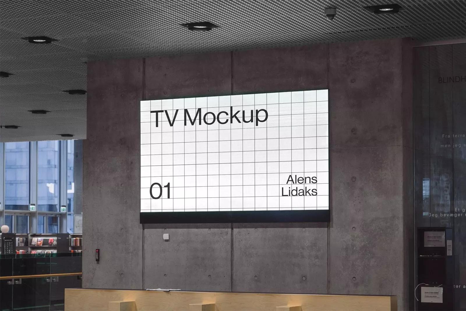 Picture of TV Mockup 01 AL
