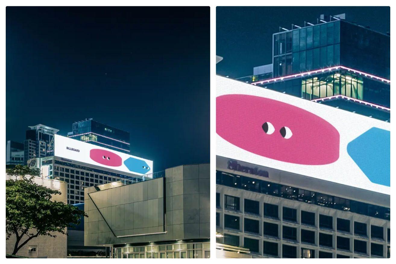 Outdoor Billboard LED Mockup / [Available at Fluffys](https://fluffys.io/product/outdoor-billboard-led-mockup)