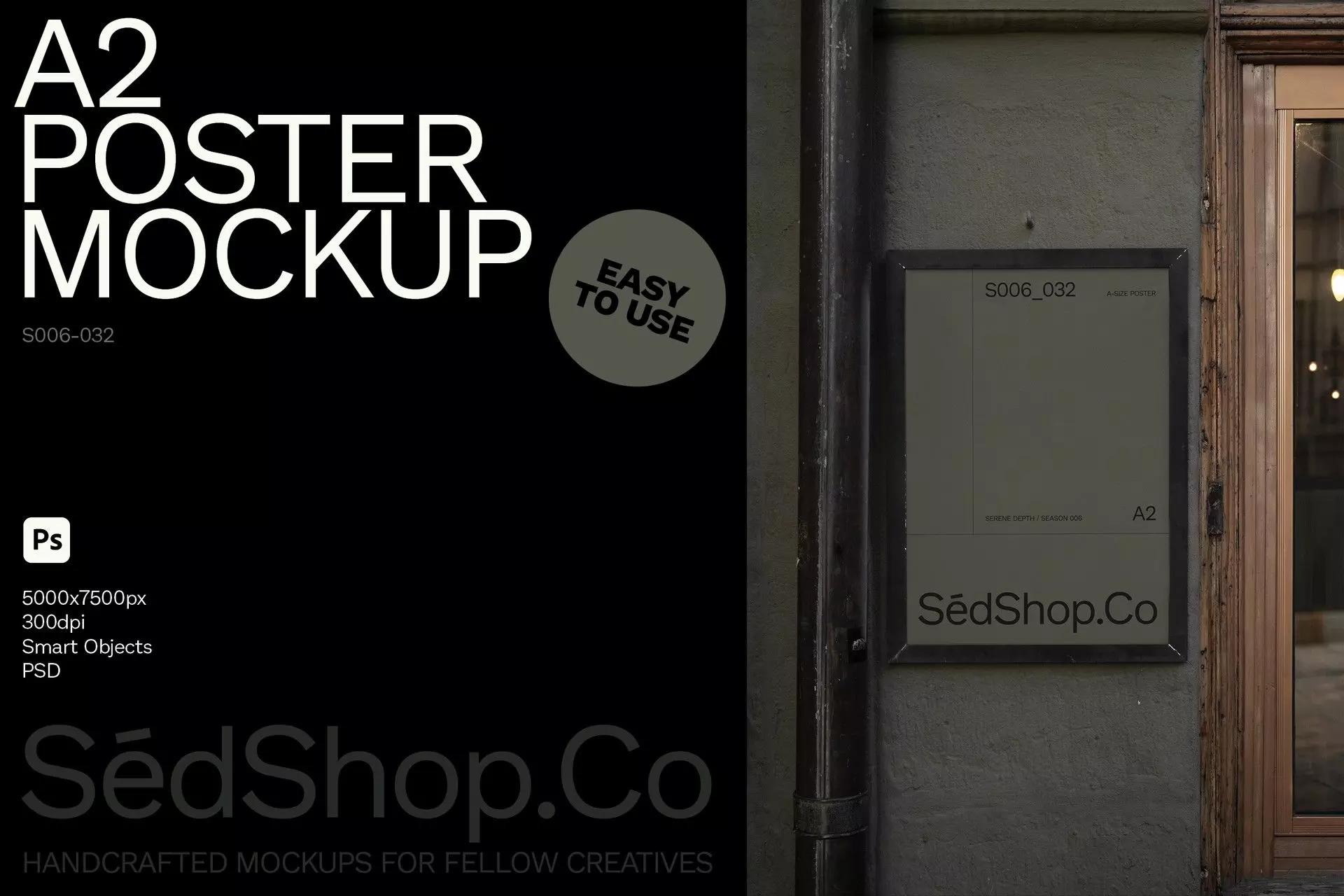 Picture of A2 Poster Mockup S006-032